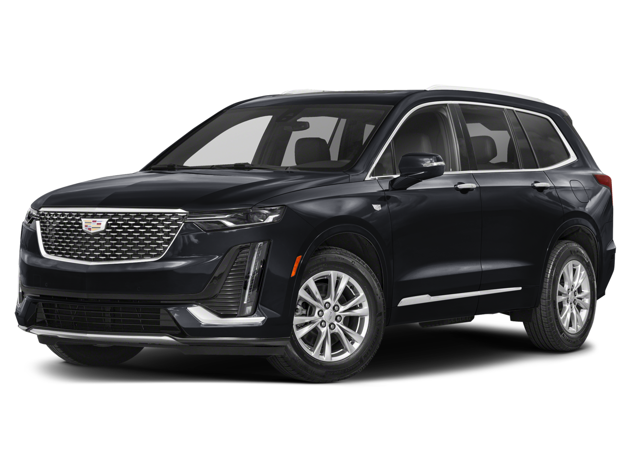 2023 Cadillac XT6 Premium Luxury in Crystal White Tricoat — front three-quarter view